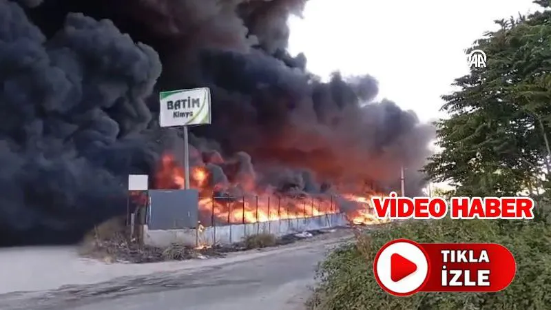 Plastik Fabrikasında Yangın: Müdahale Sürüyor