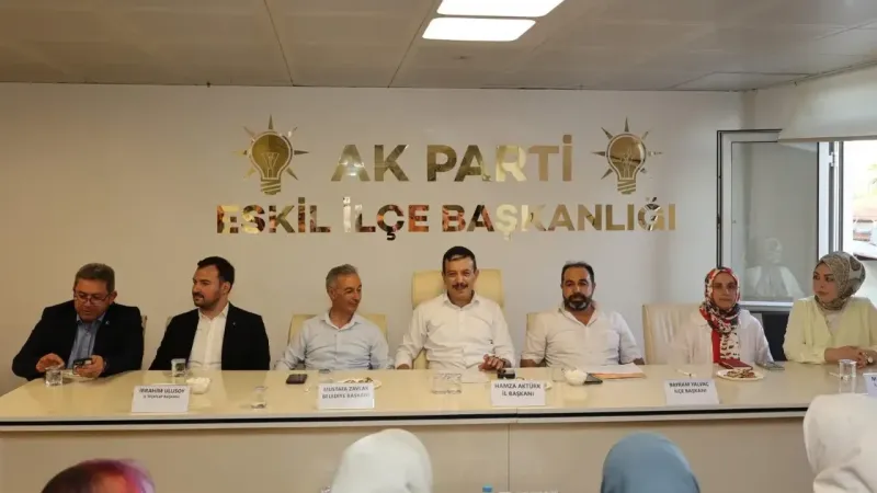 AK Parti Eskil İlçe Danışma Meclisi Toplantısı Yoğun Katılımla Gerçekleştirildi