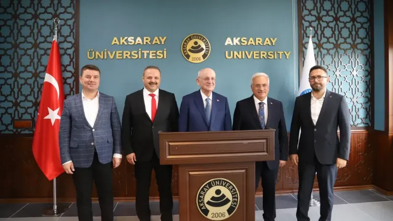 İsmail Kahraman’dan ASÜ Rektörü Alpay Arıbaş’a Nezaket Ziyareti