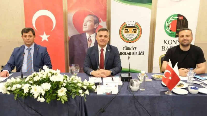 Aksaray Baro Başkanı Av. Erçin Mevlüt Düzgün, İç Anadolu Baro Başkanları Toplantısı’na Katıldı
