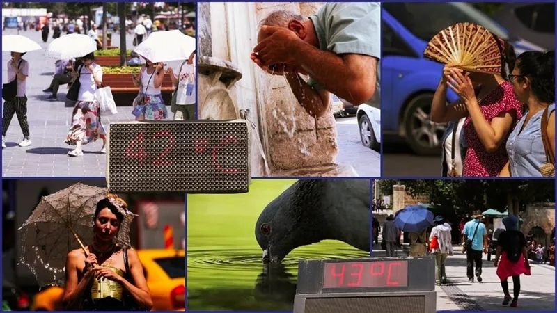 Türkiye Kavruluyor: 43 İl 40 Dereceyi Aştı