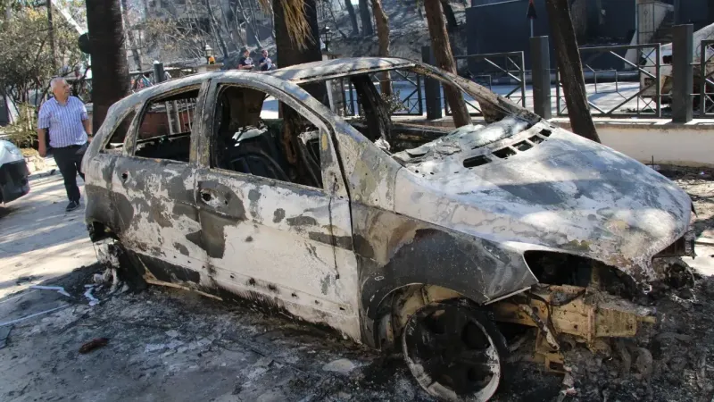 Çanakkale Kepez’de Yangın: Evler ve Araçlar Kül Oldu, Vatandaşlar O Anları Anlattı