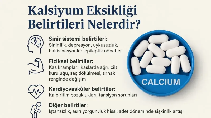 Kalsiyum Eksikliği Belirtileri, Nedenleri ve Tedavi Yöntemleri