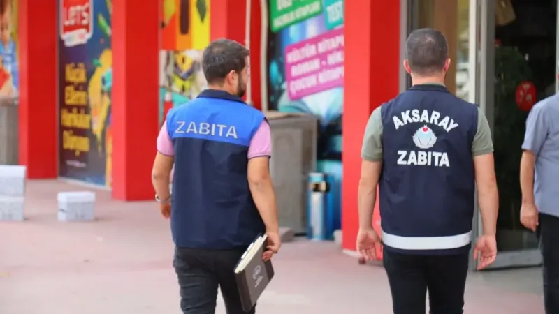 Aksaray Zabıtasından Çevre Denetimi: 15 Eylül