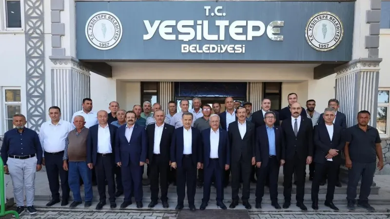 Vali Mehmet Ali Kumbuzoğlu’ndan Yeşiltepe Belediyesi’ne Ziyaret