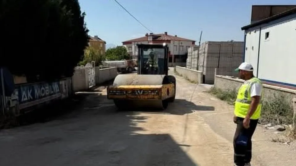 Gülağaç’ta Yol Yapım Çalışmaları Hız Kesmeden Sürüyor