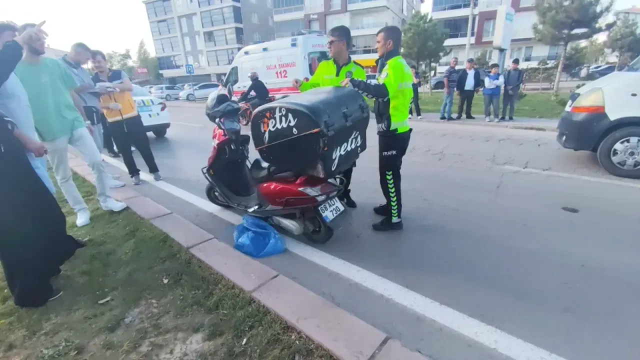 Aksaray’da Motosiklet Kazası: 7 Yaşındaki Çocuk Yaralandı