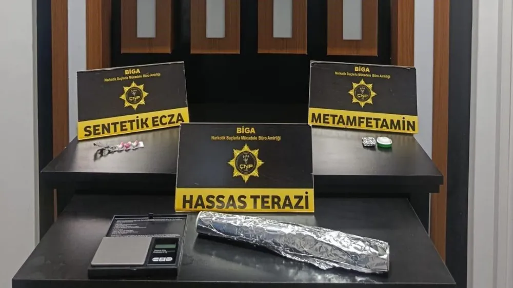 Çanakkale’de Uyuşturucu Operasyonunda 2 Tutuklama