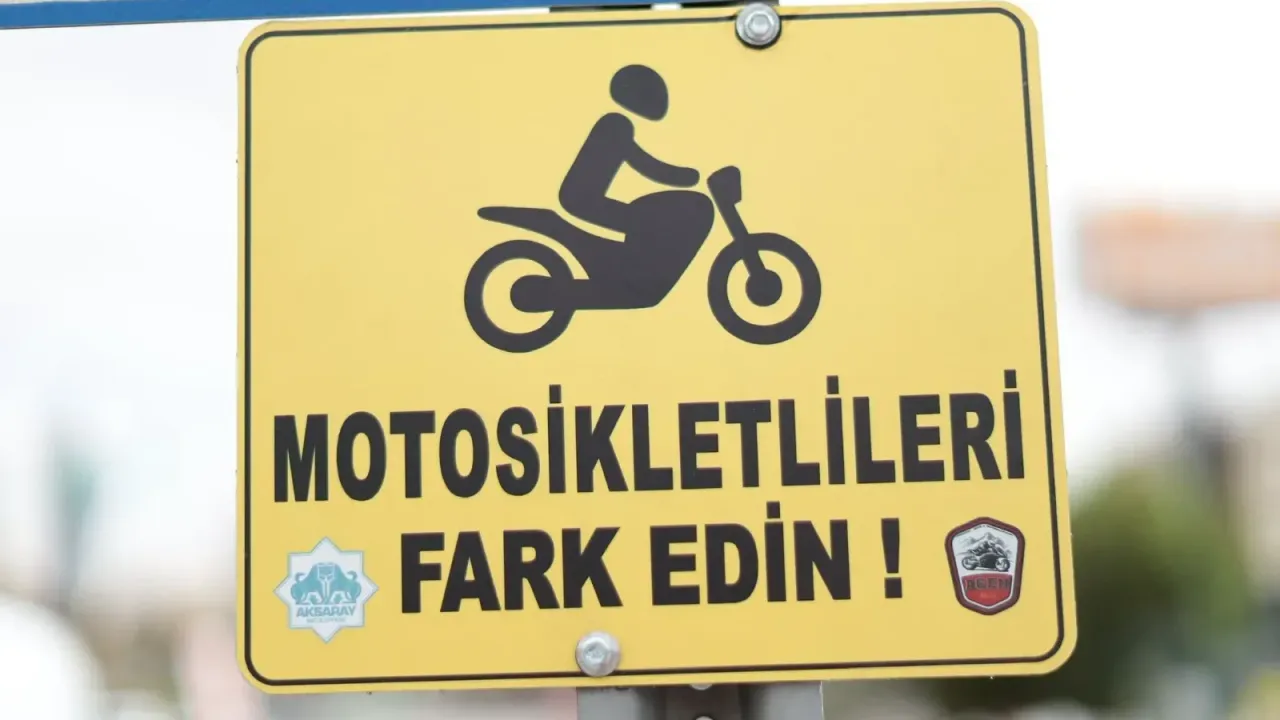 Aksaray Belediyesi’nden Motosiklet Sürücüleri İçin Trafik Güvenliği Adımı