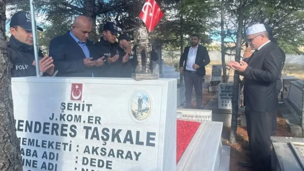 Şehit Menderes Taşkale, Ağaçören’de Dualarla Anıldı