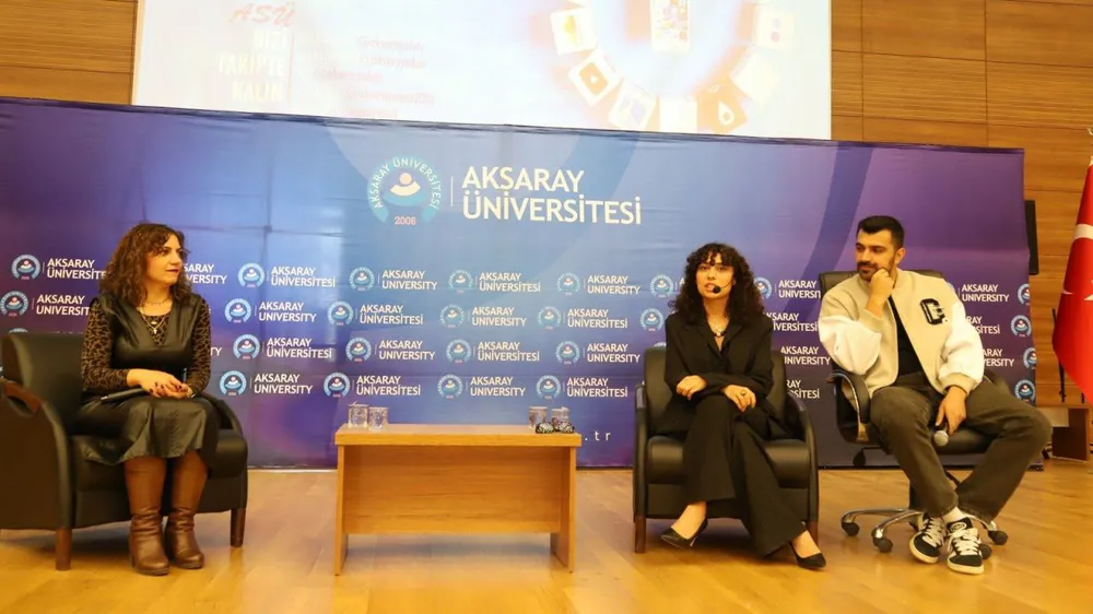 Tuğba Yılmaz, Aksaray Üniversitesi’nde Öğrencilerle Buluştu