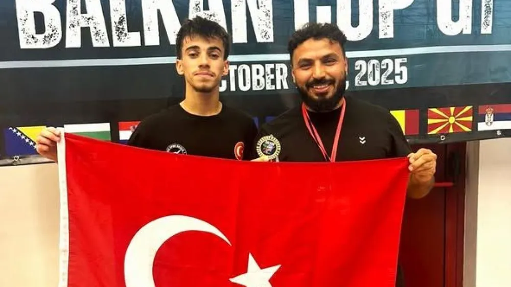 Aksaraylı Sporcu Bedirhan Aslan, Balkan Taekwondo Şampiyonu Oldu