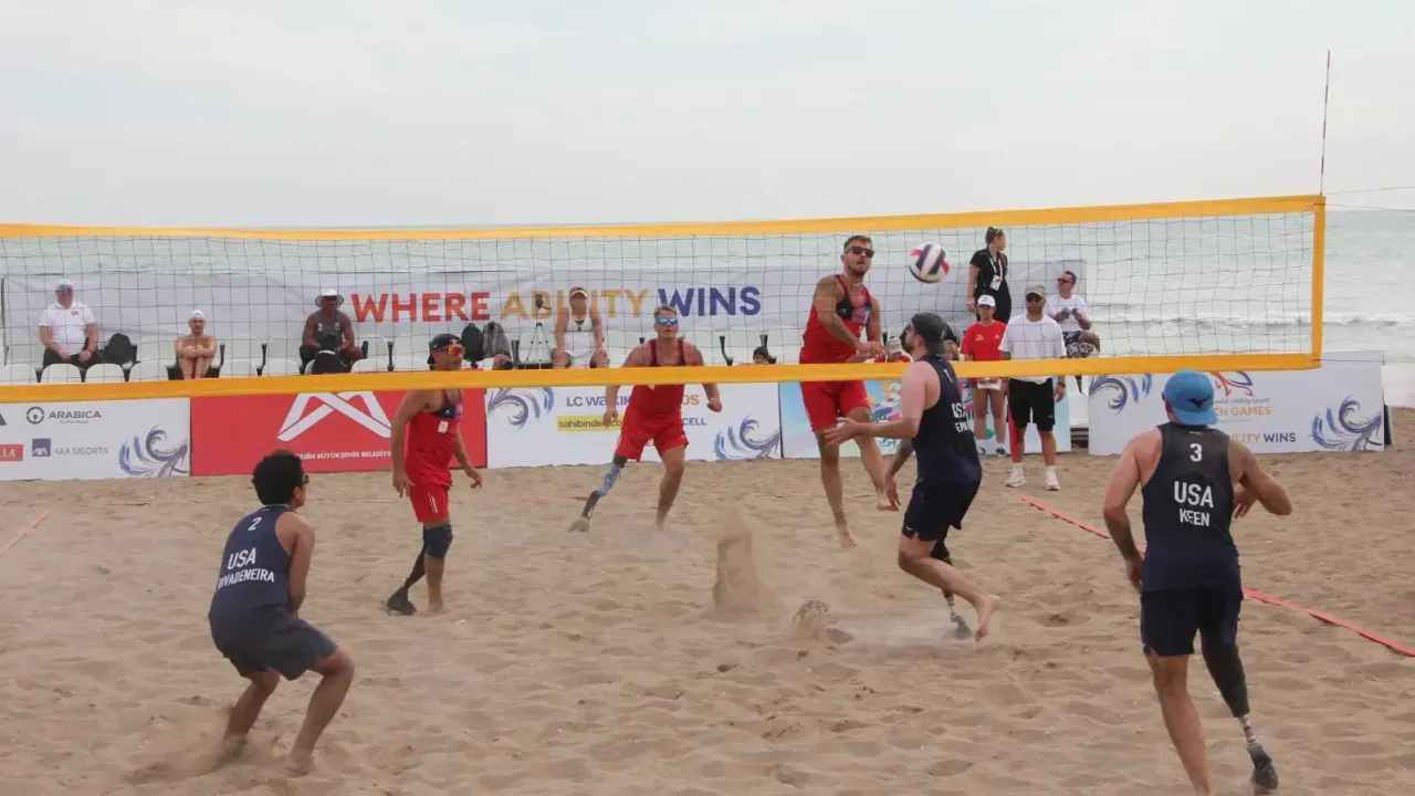 Mersin’de Dünya Bedensel Engelliler Plaj Oyunları Başladı: İlk Gün Tamamlandı